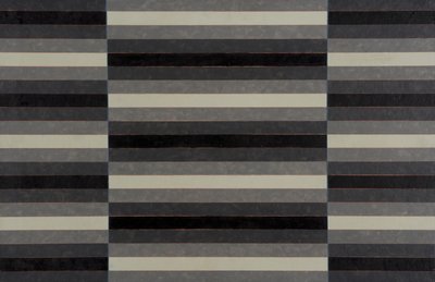 Striped Triptych No.4, 2003 by Peter McClure